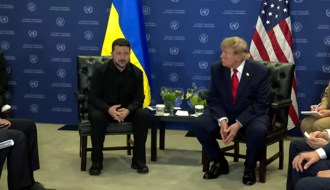 У Нью-Йорку Зеленський зустрівся із Трампом