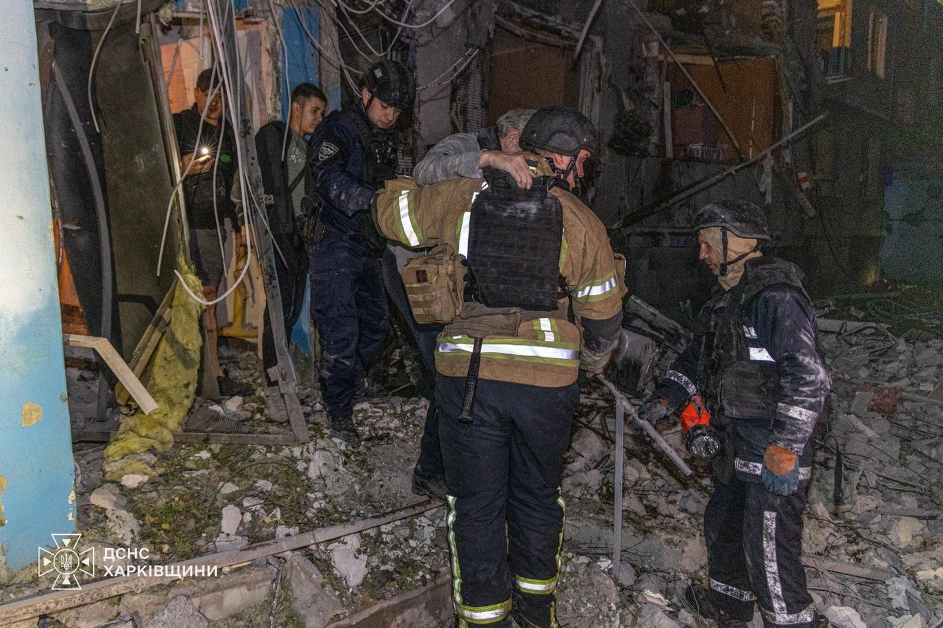 Нічний удар по Харкові: кількість постраждалих збільшилася до 25