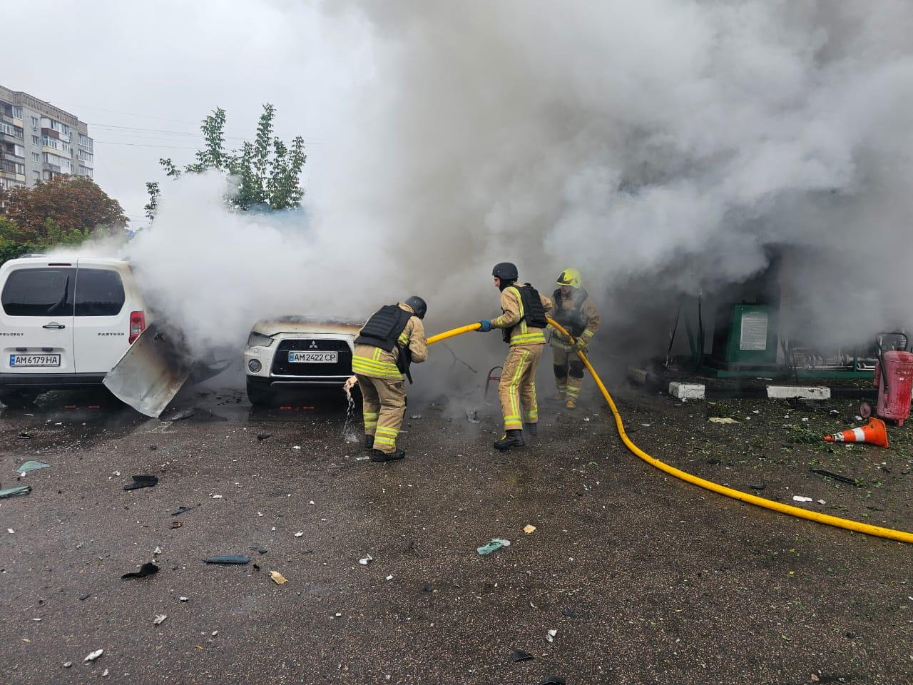 Росіяни атакували дві АЗС у Звягельському районі на Житомирщині