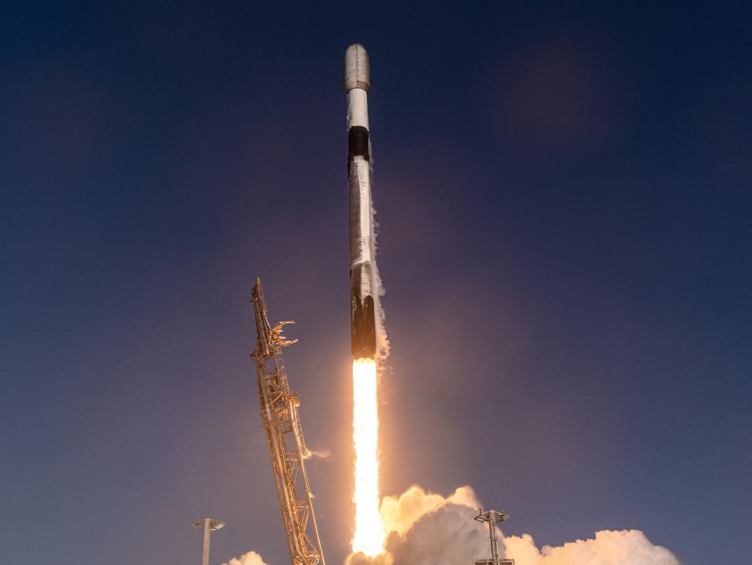 SpaceX вивела на орбіту 27 супутників Starlink ракетою Falcon 9