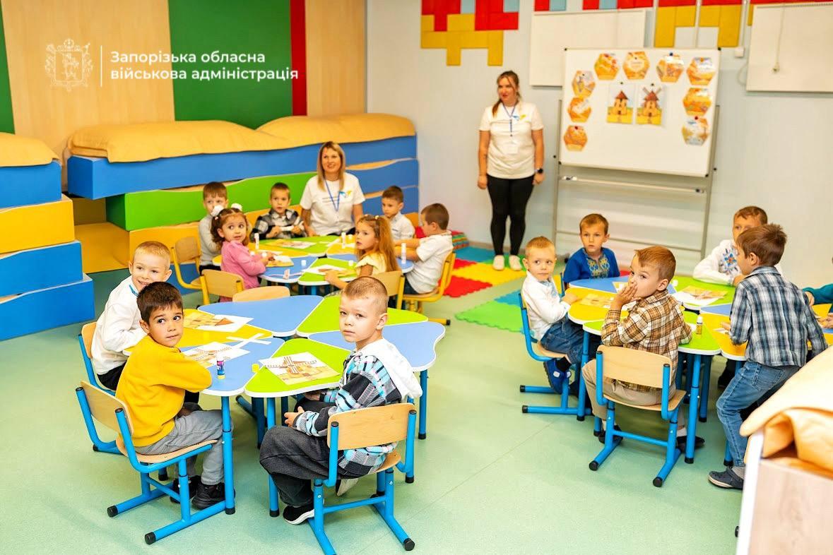 У Запоріжжі запрацював перший підземний дитячий садок — прем’єр-міністр
