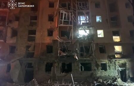 У Запоріжжі через російську атаку травмовані 5 людей, серед них дитина
