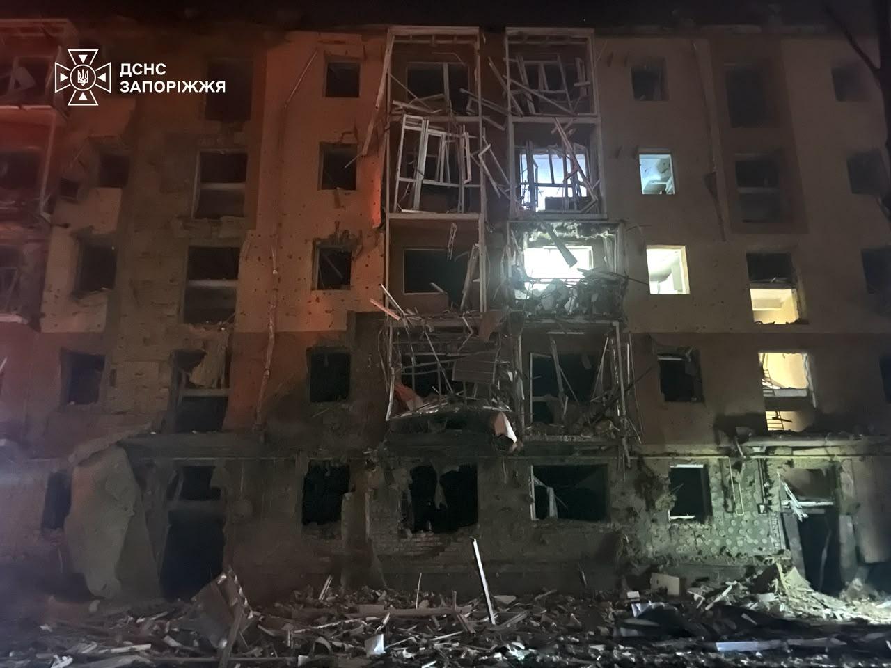 У Запоріжжі через російську атаку травмовані 5 людей, серед них дитина