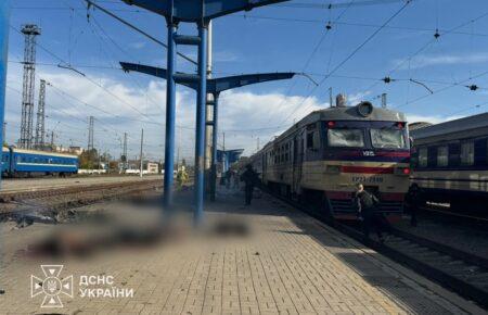 Росіяни знову вдарили по залізничному вокзалу у Дніпрі