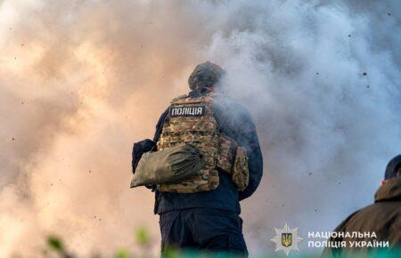 На Київщині через нічну атаку пошкоджено склад