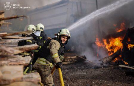 Атака дронів на Полтавську громаду: пошкоджено 25 будинків, школи та лікарні