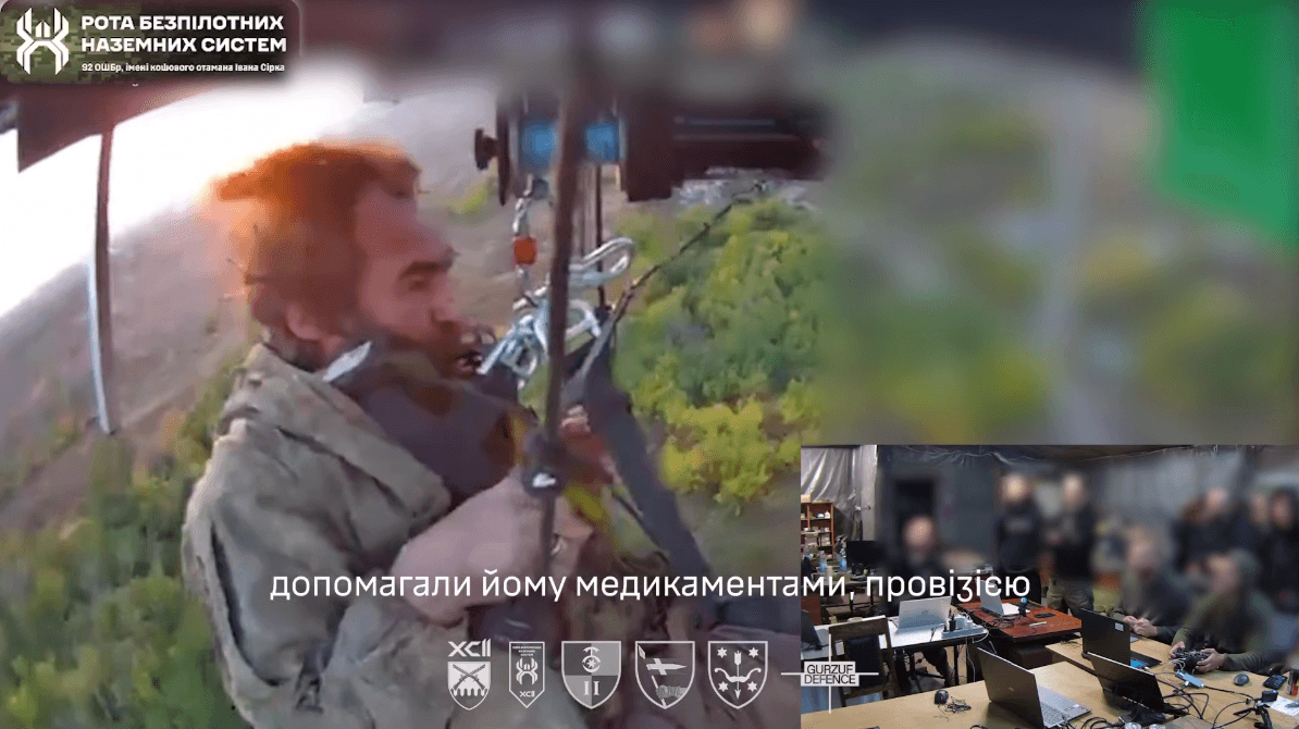 Українські військові першими у світі провели повітряну евакуацію пораненого піхотинця (ВІДЕО)