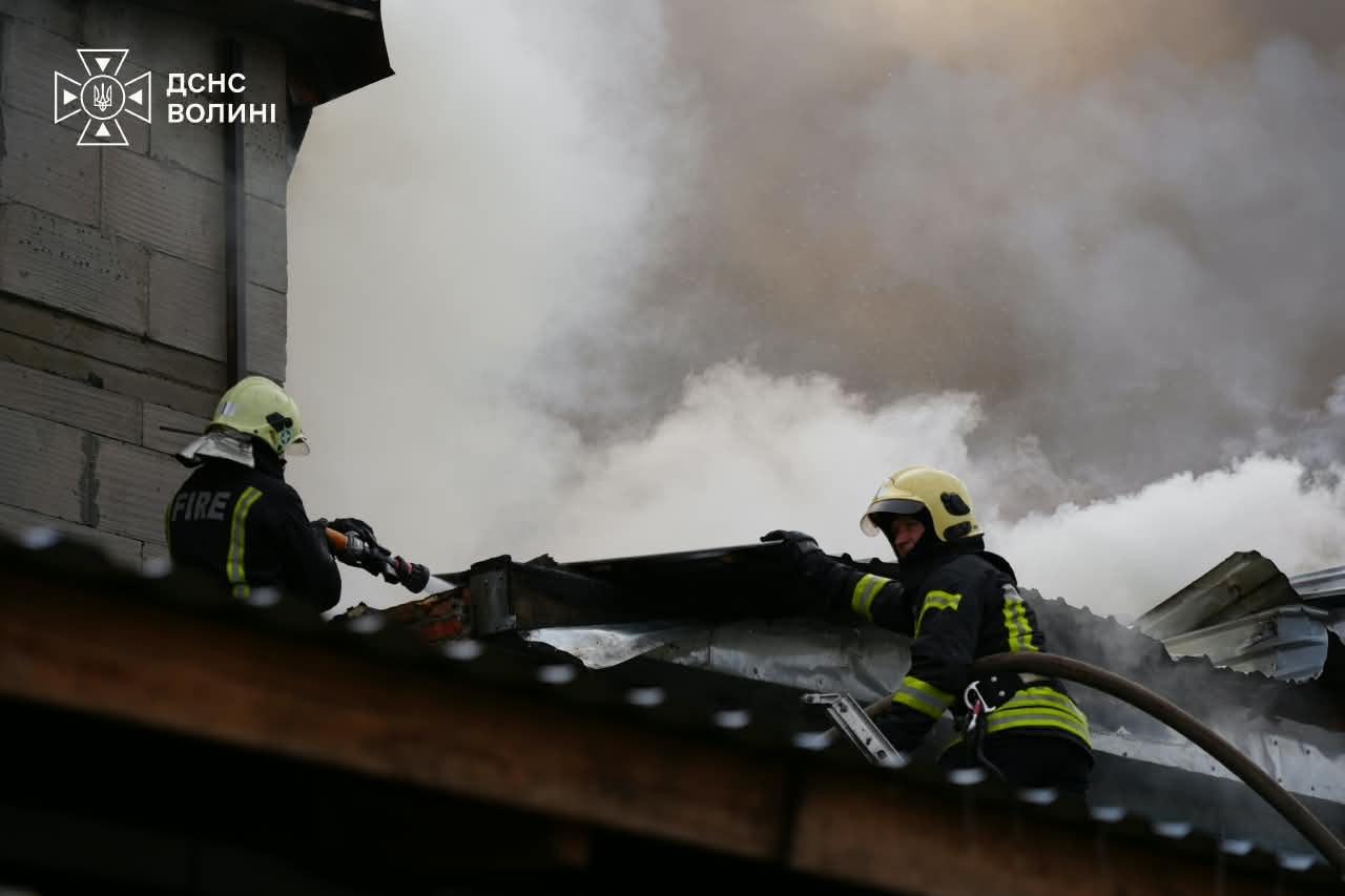 Удар по підприємству на Волині: загинула людина, 8 осіб травмовано