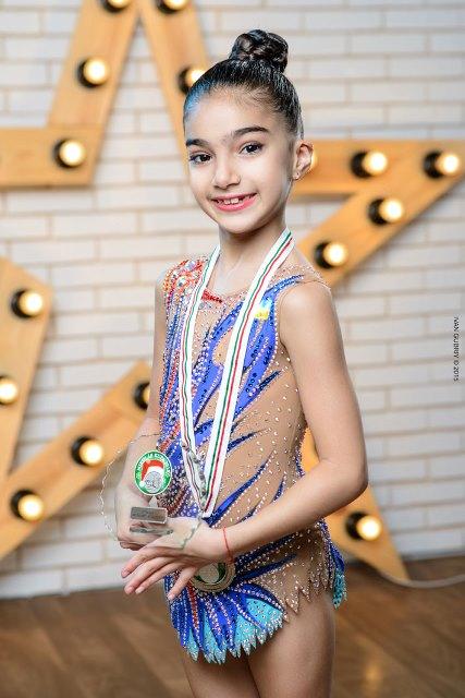 Семирічна українка виграла «срібло» у Європі з художньої гімнастики