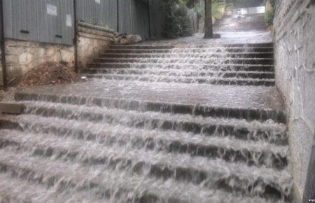 В окупованому Криму повінь (ВІДЕО)