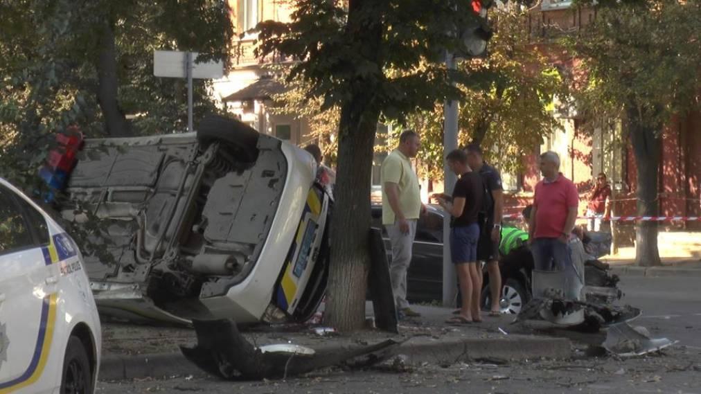 ДТП за участі патрульних у Сумах: двоє постраждалих у важкому стані в реанімації