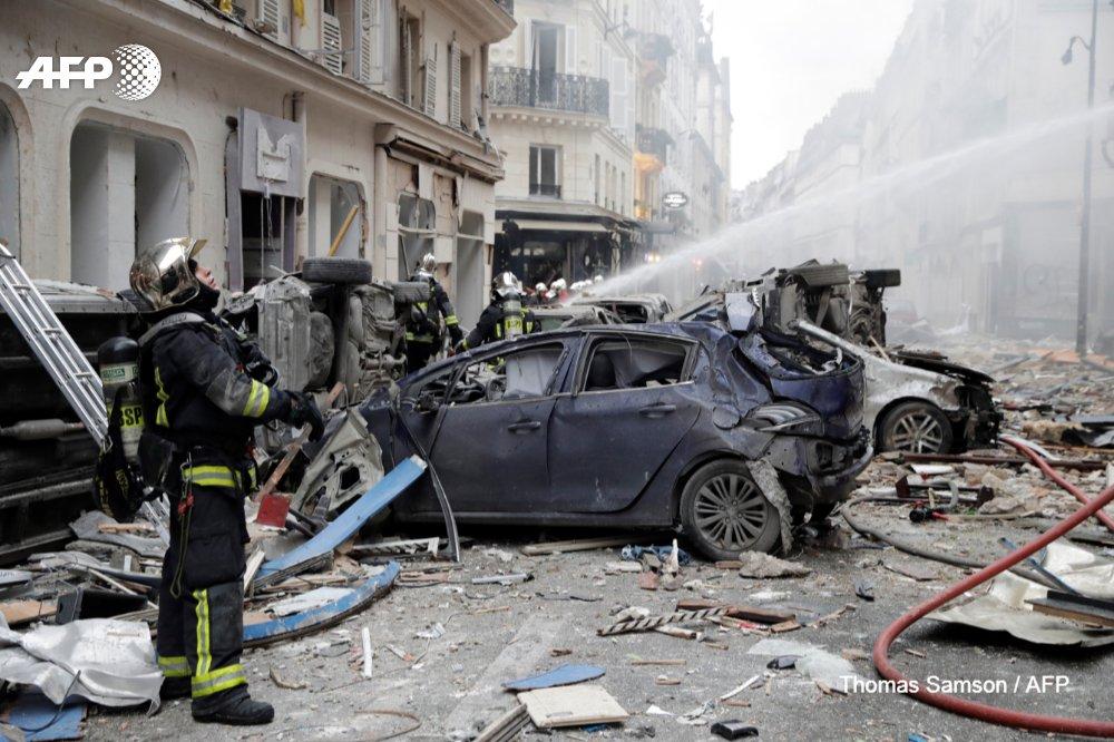 Вибух у Парижі: кількість загиблих зросла до 3