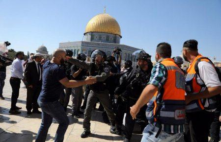 На Храмовій горі в Єрусалимі сталися сутички із поліцейськими