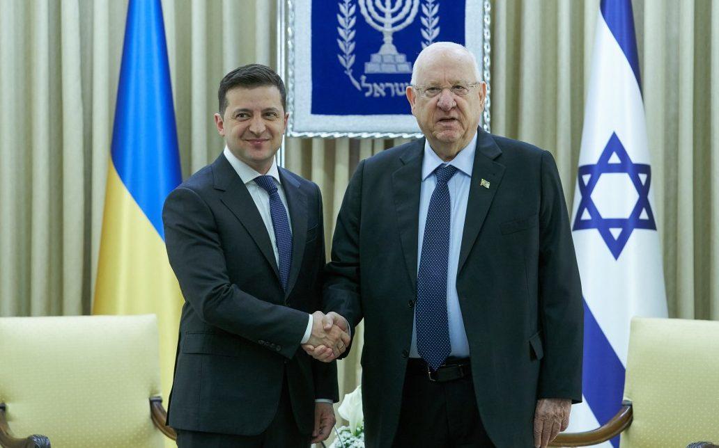 Зеленський зустрівся із президентом Ізраїлю Рівліном
