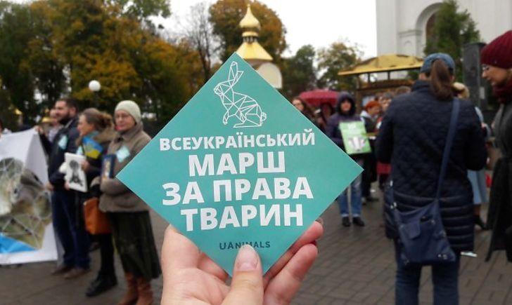 Як Всеукраїнський марш за права тварин провели онлайн