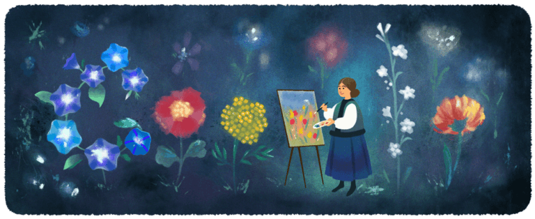 Google присвятив дудл художниці Катерині Білокур