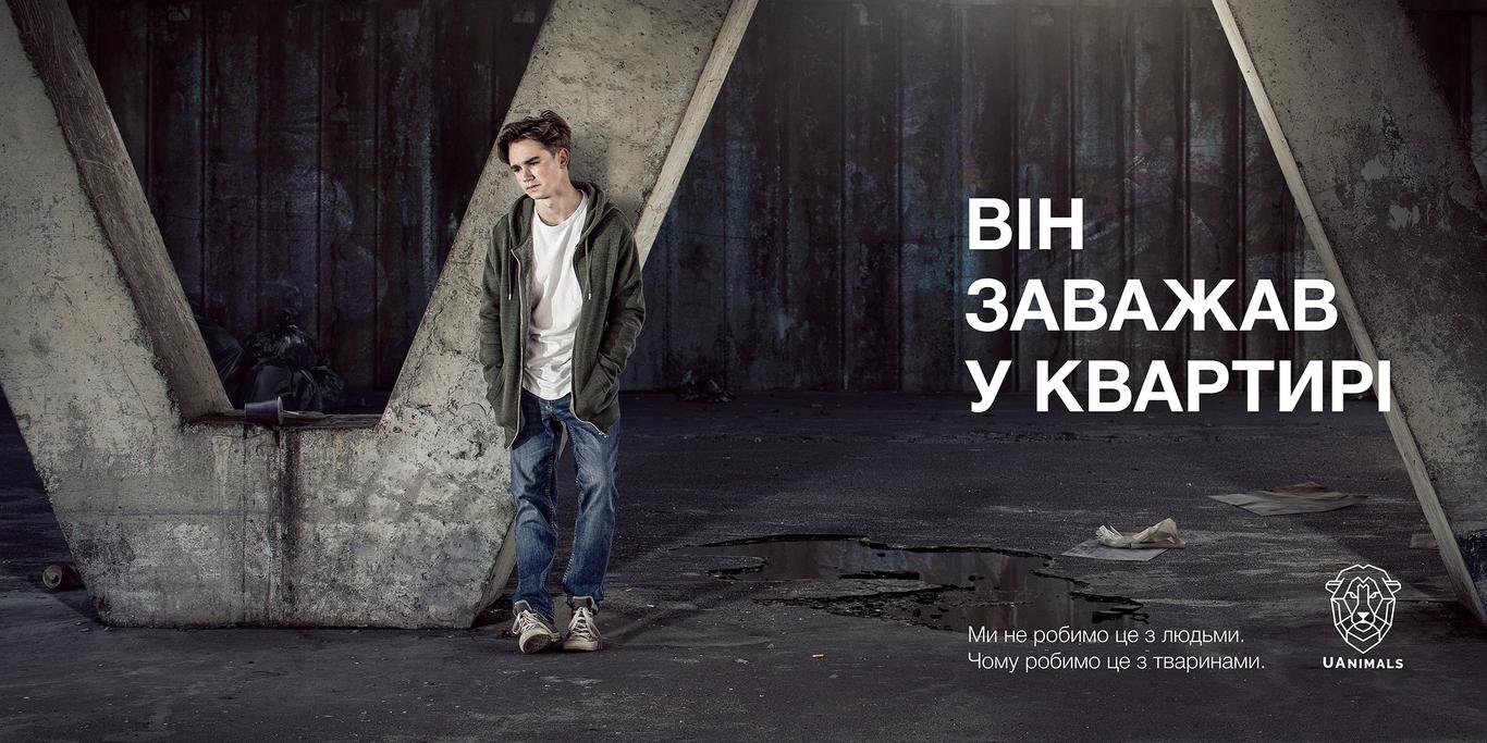 «Він заважав у квартирі»: UAnimals запустили кампанію із захисту домашніх тварин