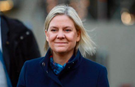 Прем'єрка Швеції подала у відставку через кілька годин після обрання