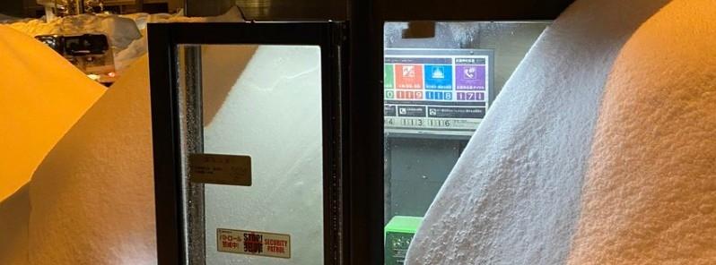 В Японії випав рекордний рівень снігу