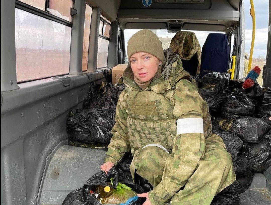 Поклонская привезла на Херсонщину гуманитарную помощь от российских оккупантов