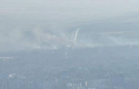 Прикордонники збили бойовий літак окупантів в районі Бахмута (ВІДЕО)