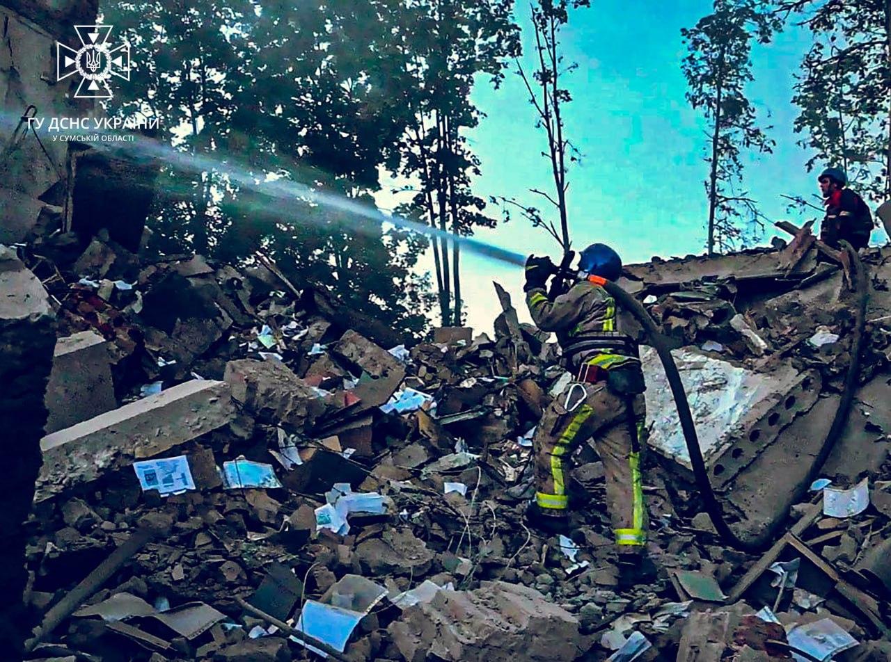 Внаслідок ракетного обстрілу Сум загинула людина — Яцина