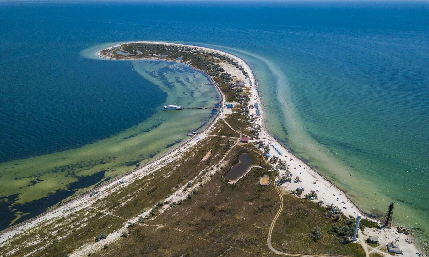 На окупованому Джарилгачі пожежі знищили всю заповідну зону