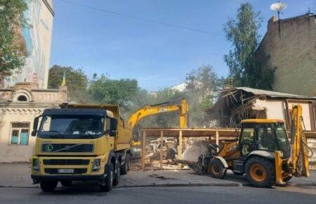 Міська влада не давала жодних дозволів чи погоджень — Кличко про знесення 200-річного будинку на Подолі