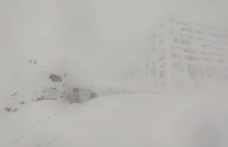 На горі Піп Іван температура повітря опустилася до -18°