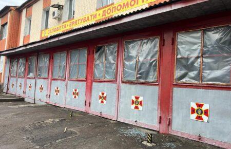 Через обстріли РФ пошкоджені підрозділи рятувальників у двох областях