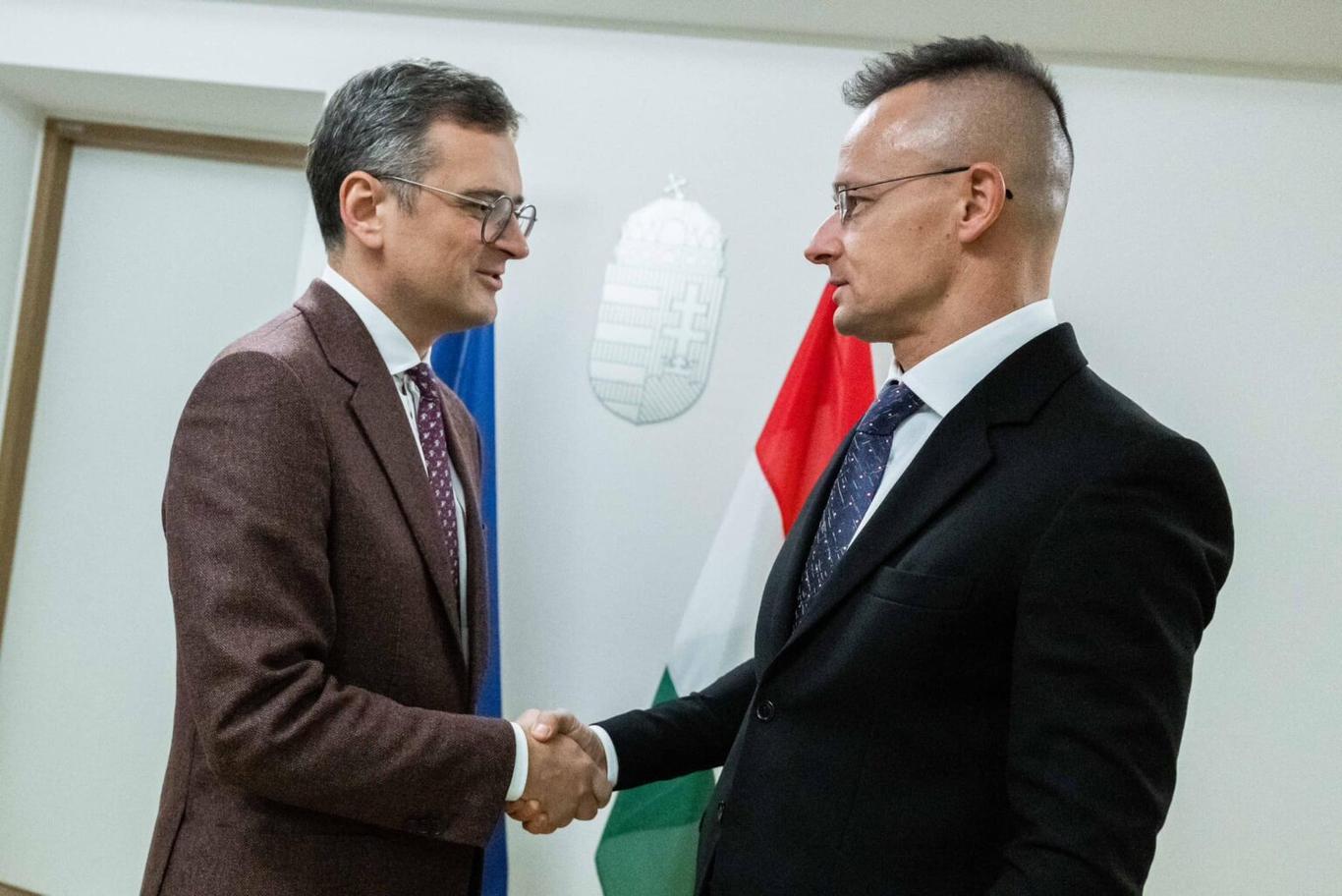 Kuleba is scheduled to meet with the Hungarian Foreign Minister in Uzhhorod today
