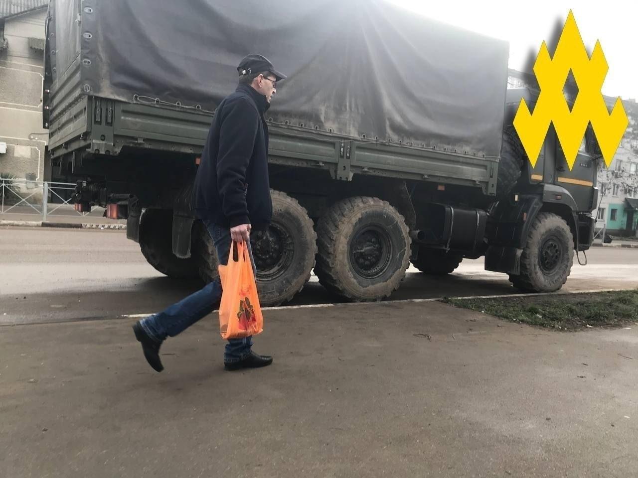 Партизани зафіксували прибуття у Джанкой нової групи російських військових