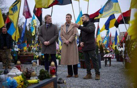 The Prime Minister of Denmark, Mette Frederiksen, has arrived in Ukraine with an official visit