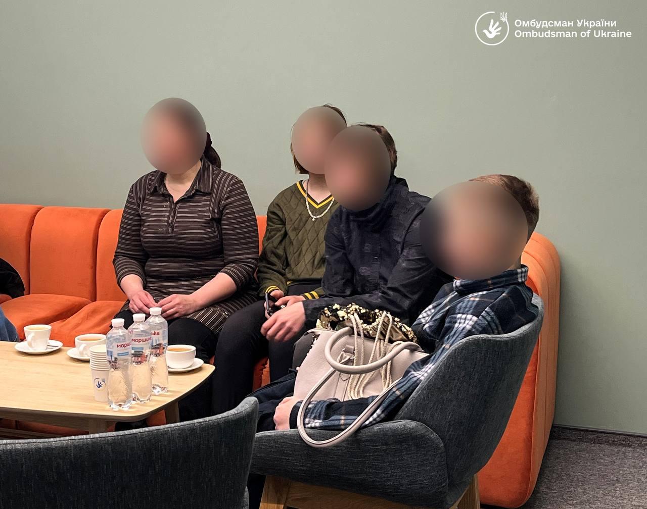 З окупації виїхали семеро дітей з родинами