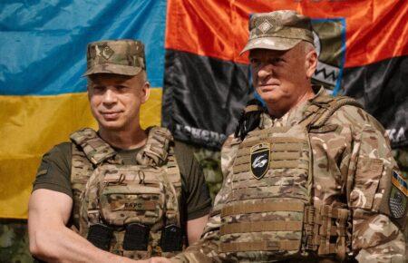 Сирський відвідав бойові бригади на Донеччині