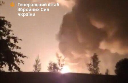 Уночі Сили оборони уразили нафтоперекачувальну станцію «Унєча» у Брянській області РФ