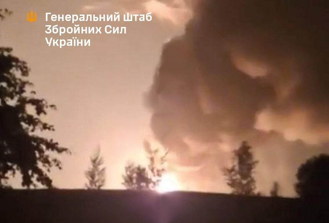 Уночі Сили оборони уразили нафтоперекачувальну станцію «Унєча» у Брянській області РФ