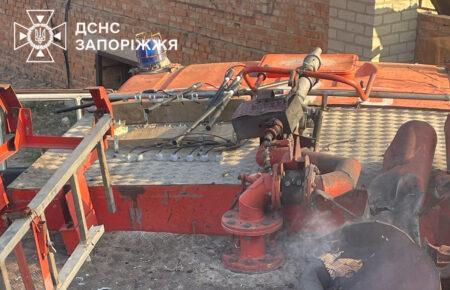 Окупанти атакували рятувальників на Запоріжжі, коли ті гасили пожежу