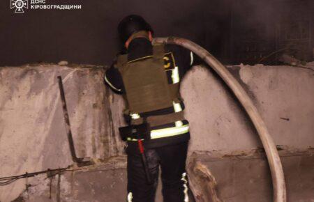 Уночі окупанти атакували Кіровоградщину: пошкоджені об’єкти критичної інфраструктури