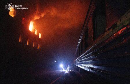 Росіяни завдали ударів по залізничній інфраструктурі на Сумщині та Харківщині