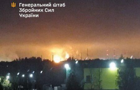 Сили оборони уразили НПЗ «Кіришінефтеоргсинтез» та низку інших обʼєктів ворога — Генштаб повідомив подробиці