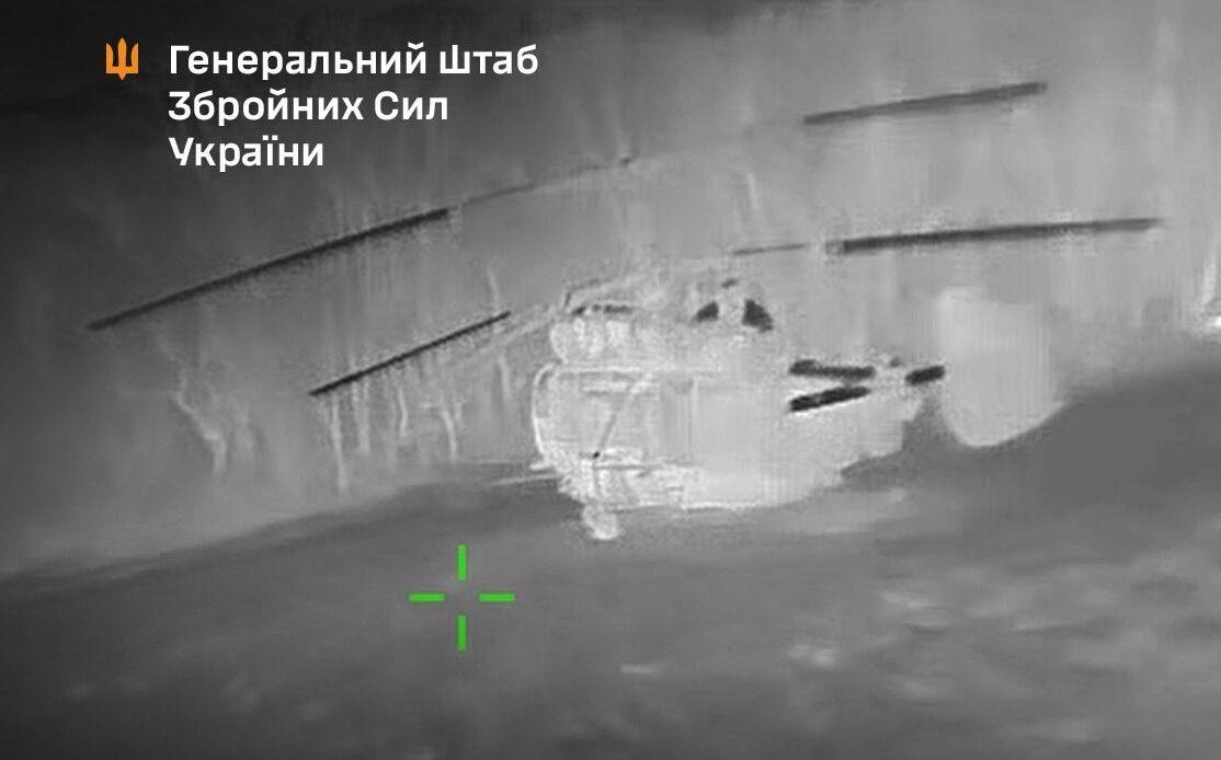 Генштаб: Сили оборони уразили російський вертоліт Ка-27