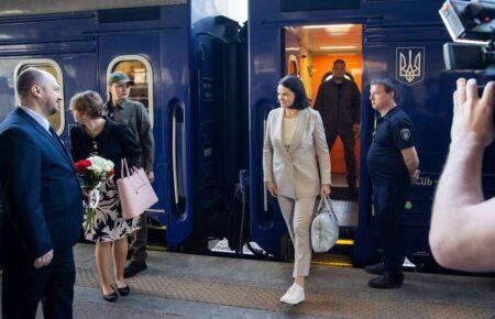 Світлана Тихановська приїхала до Києва