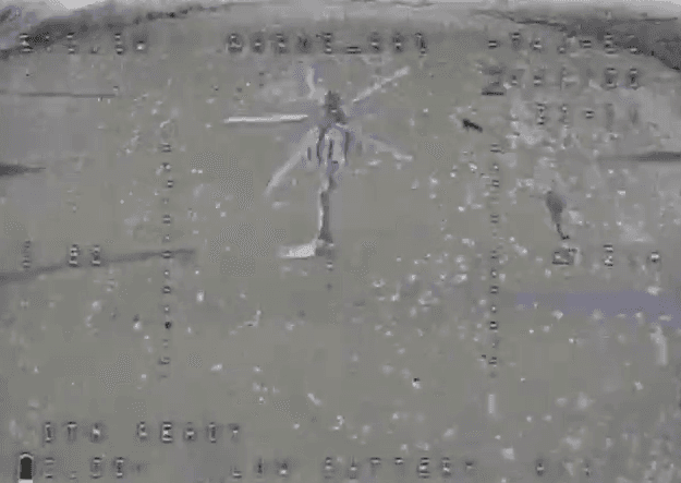 Сили безпілотних систем уразили FPV-дроном вертоліт Мі-28 у Бєлгородській області (ВІДЕО)