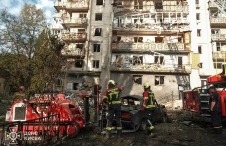 Росія атакувала Київ: 1 людина загинула, ще 15 постраждали