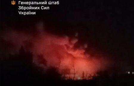 Сили оборони уразили склад морських безекіпажних катерів, залізничні мости та інші об'єкти окупантів — Генштаб