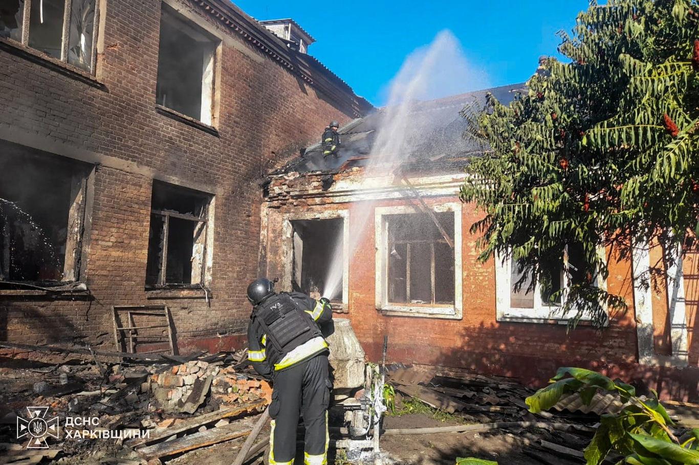 Росіяни вдарили по навчальному закладу на Харківщині