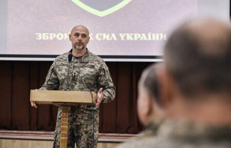 Драпатий представив особовому складу нового командувача Медичних сил ЗСУ Костянтина Гуменюка (ФОТО)